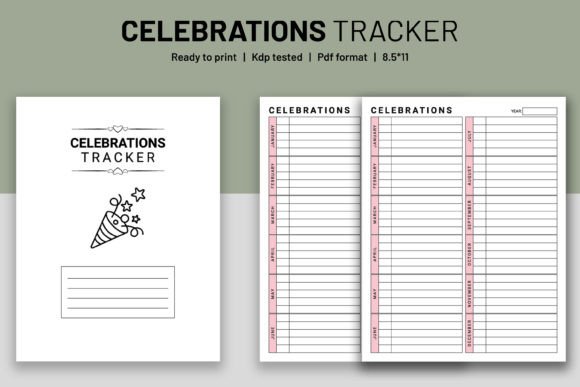 Celebrations Tracker KDP Interior