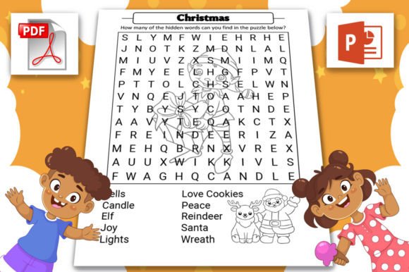 Christmas Word Search Puzzle for Kids: A Festive Learning Tool for All Ages