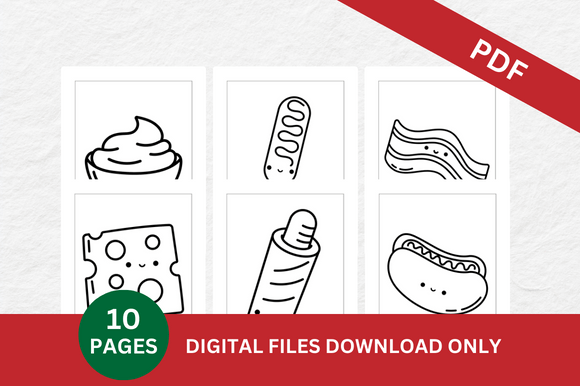 Cute Food Coloring Pages: Why Most Downloads Fall Short and How to Get It Right