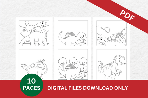 Dinosaurs Coloring Pages: A Creative Resource for Modern Learners and Content Creators