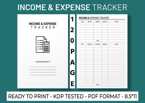 Income Expense Tracker KDP Interior: A Strategic Asset for Publishers and Entrepreneurs