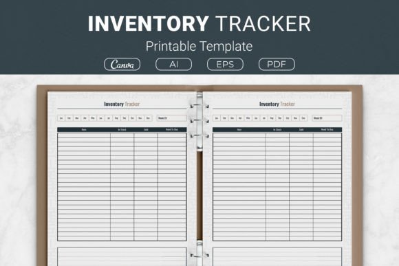 Inventory Tracker Printable Template: A Practical Solution for Managing Stock and Supplies