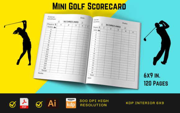 Mini Golf Scorecard Design System