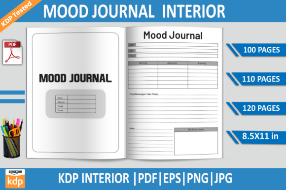 Mood Journal KDP Interior Template: A Practical Tool for Self-Reflection Publishing