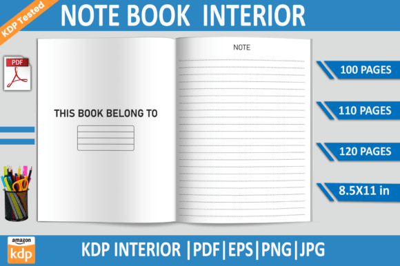 Note Book KDP Interior Template: What Most First-Time Sellers Get Wrong