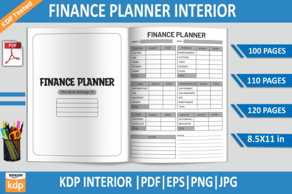 The Strategic Value of a Finance Planner KDP Interior Template in Today’s Creator Economy