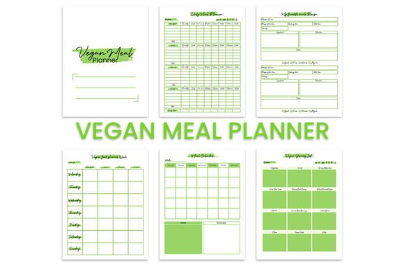 Vegan Meal Planner: Organize Your Plant-Based Kitchen